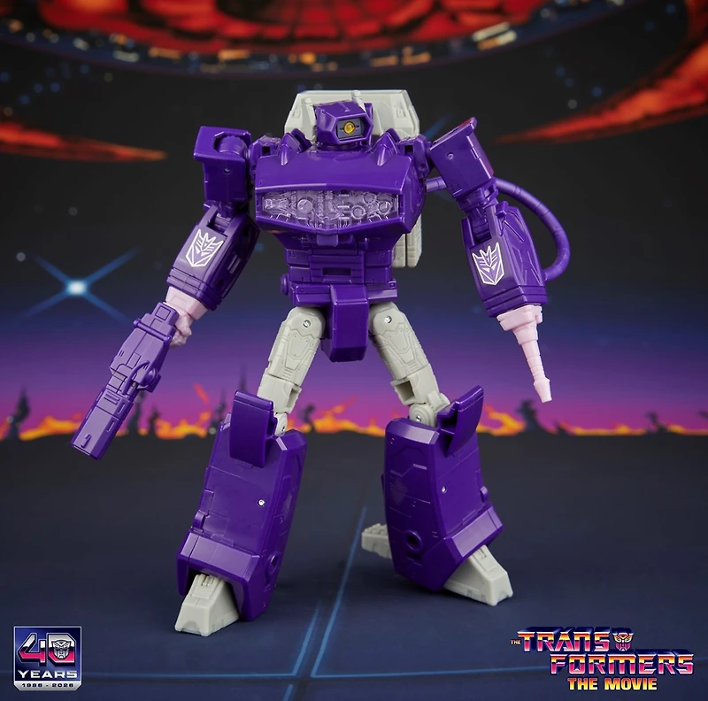 The Transformers: The Movie Voyager Class Shockwave