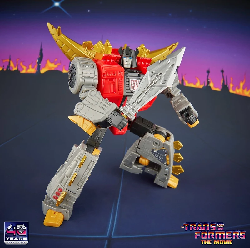 The Transformers: The Movie Leader Class Dinobot Snarl
