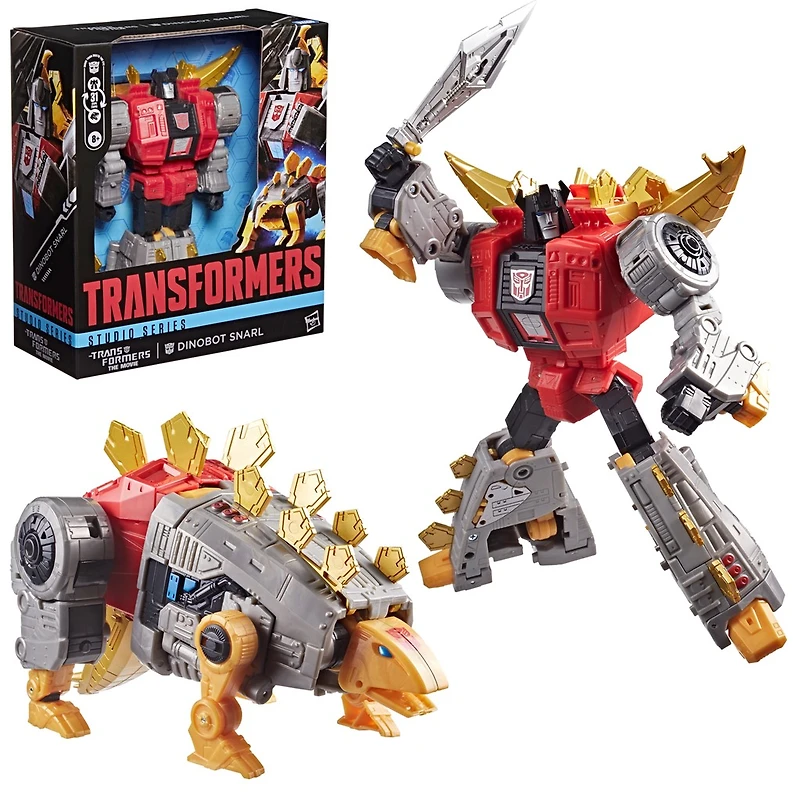 The Transformers: The Movie Leader Class Dinobot Snarl