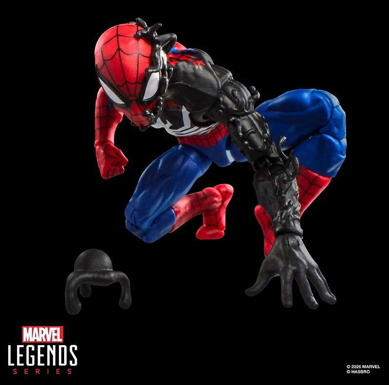 Marvel Legends Series Secret Wars Spider-Man (Alien Costume)