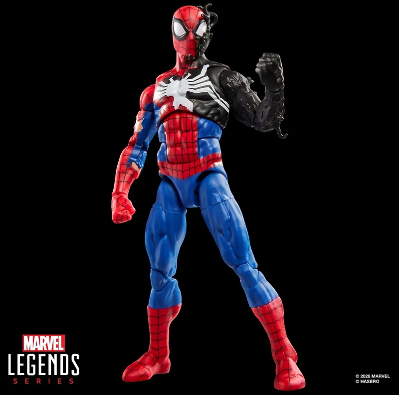 Marvel Legends Series Secret Wars Spider-Man (Alien Costume)