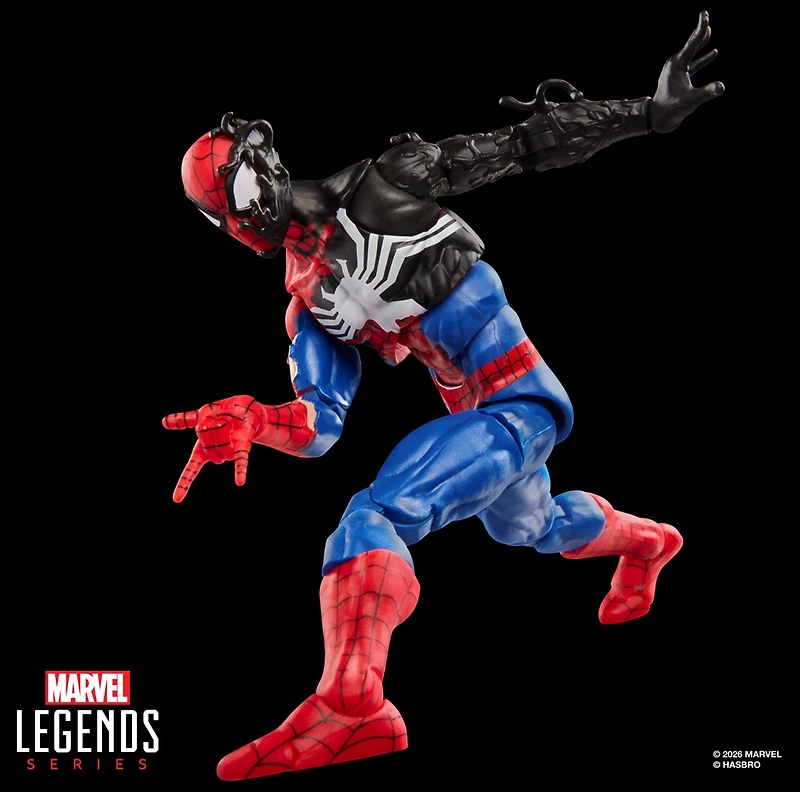 Marvel Legends Series Secret Wars Spider-Man (Alien Costume)
