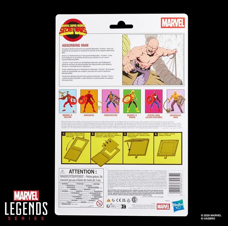 Marvel Legends Series Secret Wars Absorbing Man