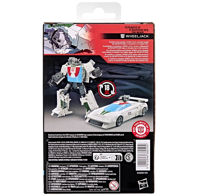The Transformers: The Movie Deluxe Class Wheeljack