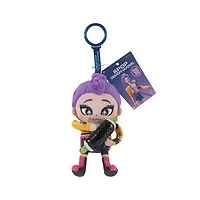 KPop Demon Hunters 4" Retractable Plush Clip