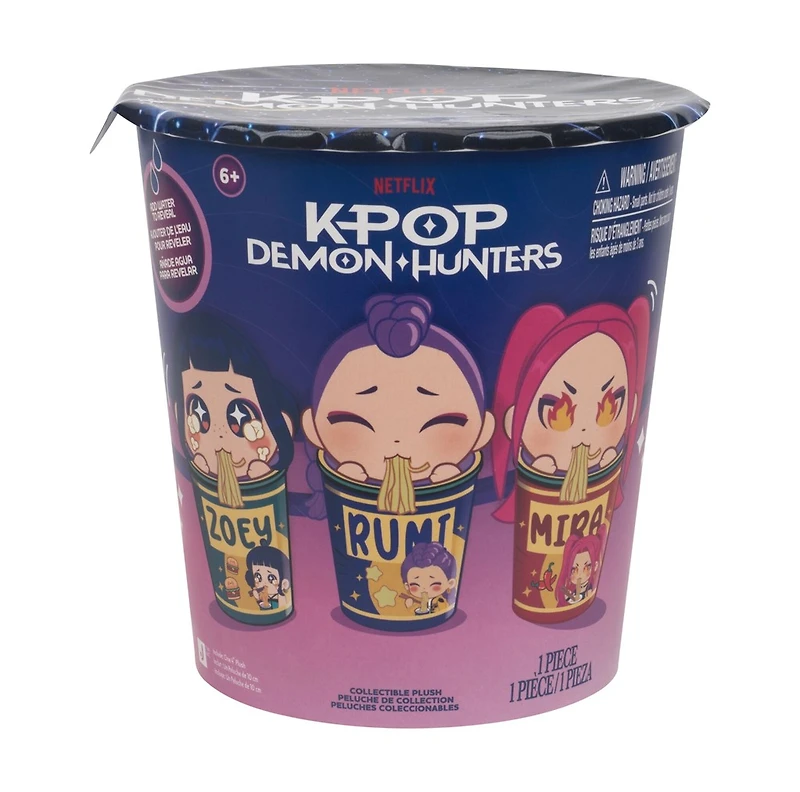 KPop Demon Hunters 4" Blind Mini Rameyon Cups Assortie – Une variation choisie au hasard