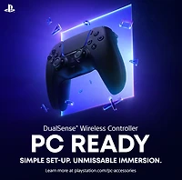 DualSense Wireless Controller  – Midnight Black + USB Cable