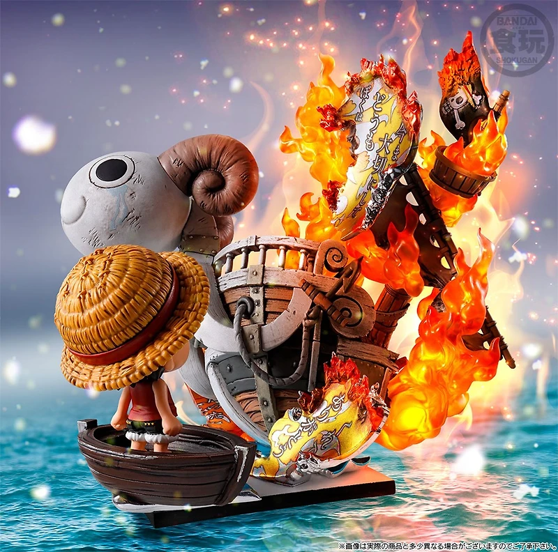 One Piece Going Merry - Memories of the Journey - Bandai Niformation Tsukuru Shokugan