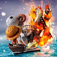 One Piece Going Merry - Memories of the Journey - Bandai Niformation Tsukuru Shokugan