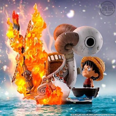 One Piece Going Merry - Memories of the Journey - Bandai Niformation Tsukuru Shokugan