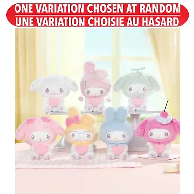 Sanrio My Melody 50th Anniversary Milk Candy Series Plush Keychain Blind Box – One Variation Chosen at Random