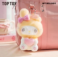 Sanrio My Melody 50th Anniversary Milk Candy Series Plush Keychain Blind Box – One Variation Chosen at Random