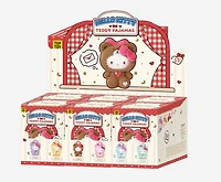 Hello Kitty Teddy Pajamas Series Plush Keychain Blind Box – One Variation Chosen at Random