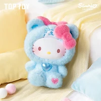 Hello Kitty Teddy Pajamas Series Plush Keychain Blind Box – One Variation Chosen at Random