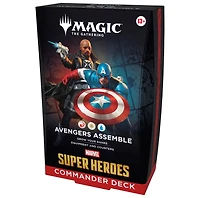 Magic the Gathering: Marvel Super Heroes Commander Deck Assorted – One Variation Chosen at Random