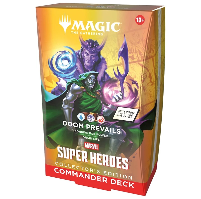 Magic the Gathering: Marvel Super Heroes Collector Commander Deck Assortie – Une variation choisie au hasard