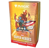 Magic the Gathering: Marvel Super Heroes Collector Commander Deck Assorted – One Variation Chosen at Random
