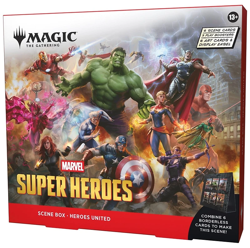 Magic the Gathering: Marvel Super Heroes Scene Box (French) – One Variation Chosen at Random
