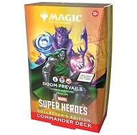 Magic the Gathering: Marvel Super Heroes Collector Commander Deck Assorted (French) – One Variation Chosen at Random
