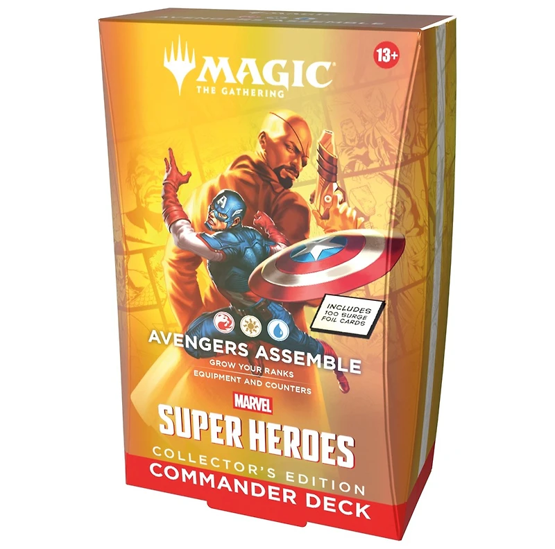 Magic the Gathering: Marvel Super Heroes Collector Commander Deck Assortie (Français) – Une variation choisie au hasard
