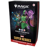 Magic the Gathering: Marvel Super Heroes Commander Deck Assorted (French) – One Variation Chosen at Random