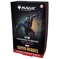 Magic the Gathering: Marvel Super Heroes Commander Deck Assorted (French) – One Variation Chosen at Random
