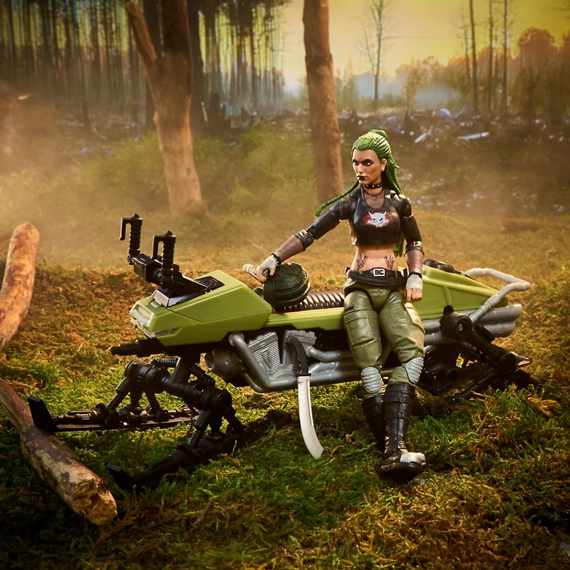 G.I. Joe Classified Series #194, Zanya and Dreadnok Chameleon (Swamp Skier) Vehicle