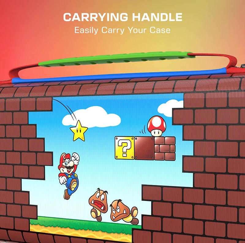 PlayTrek Travel Case - Reveal Mario Bricks