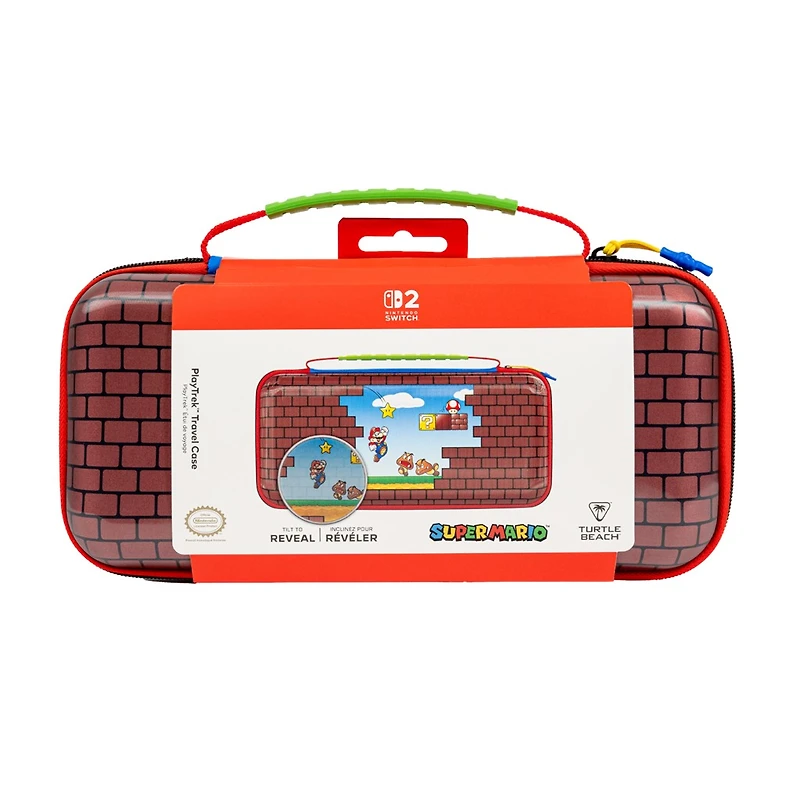 PlayTrek Travel Case - Reveal Mario Bricks