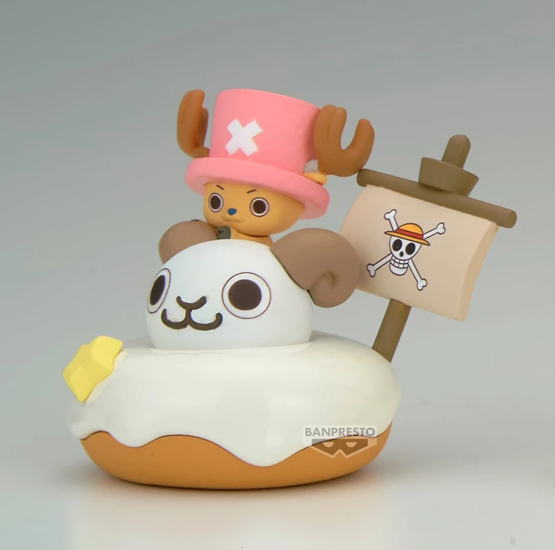 One Piece Paldolce Tony Tony Chopper & Pirate Ship Ver A Figure