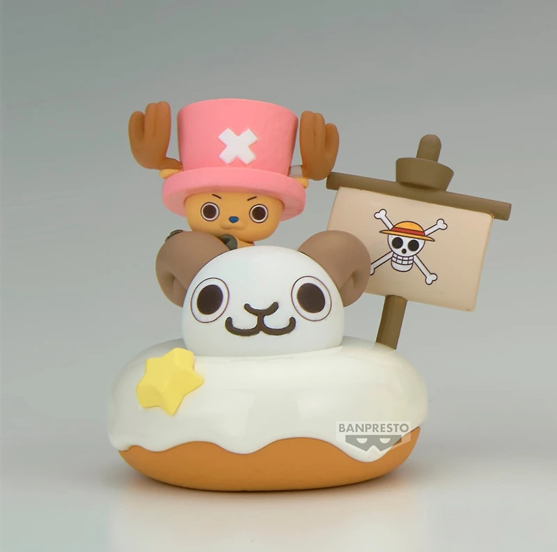 One Piece Paldolce Tony Tony Chopper & Pirate Ship Ver A Figure