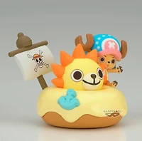 One Piece Paldolce Tony Tony Chopper & Pirate Ship Ver B Figure