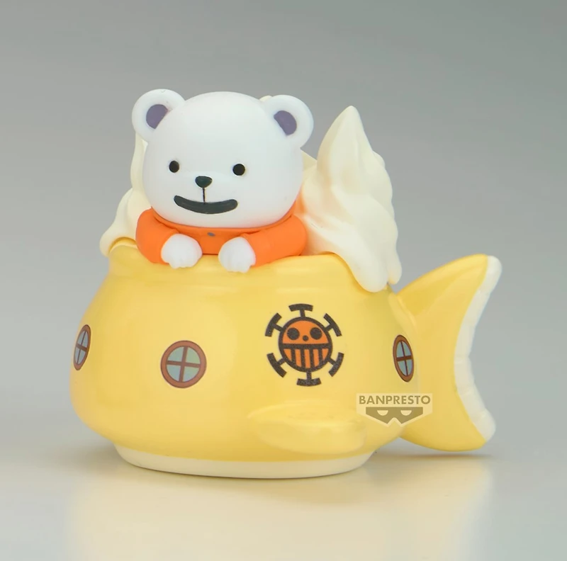 One Piece Paldolce Coll Bepo & Pirate Ship Figure