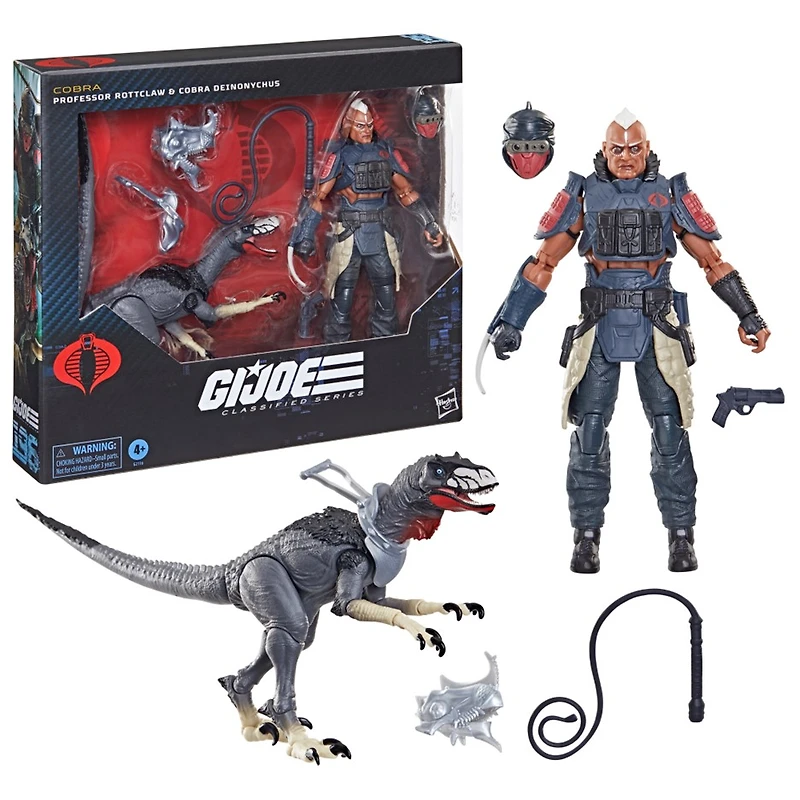 G.I. Joe Classified Series #196, Professor Rottclaw & Cobra Deinonychus