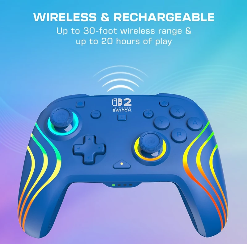 Turtle Beach Afterglow Wireless NSW2 Controller - Bleu