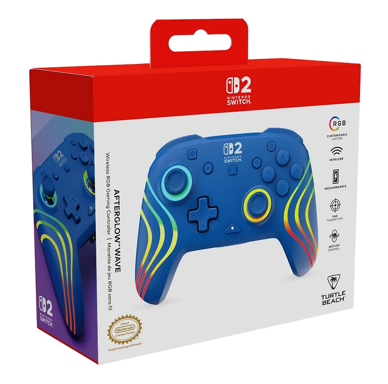 Turtle Beach Afterglow Wireless NSW2 Controller - Bleu