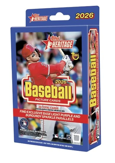 2026 Topps Baseball Heritage - Hanger Box