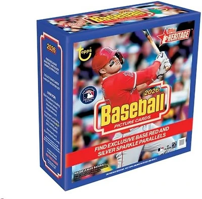 2026 Topps Baseball Heritage - Mega Box
