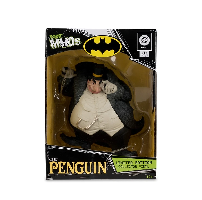 DC Direct The Penguin Limited Edition Collector Vinyl (Todd's Mods) 4.5-Inch Scale Posed Figure