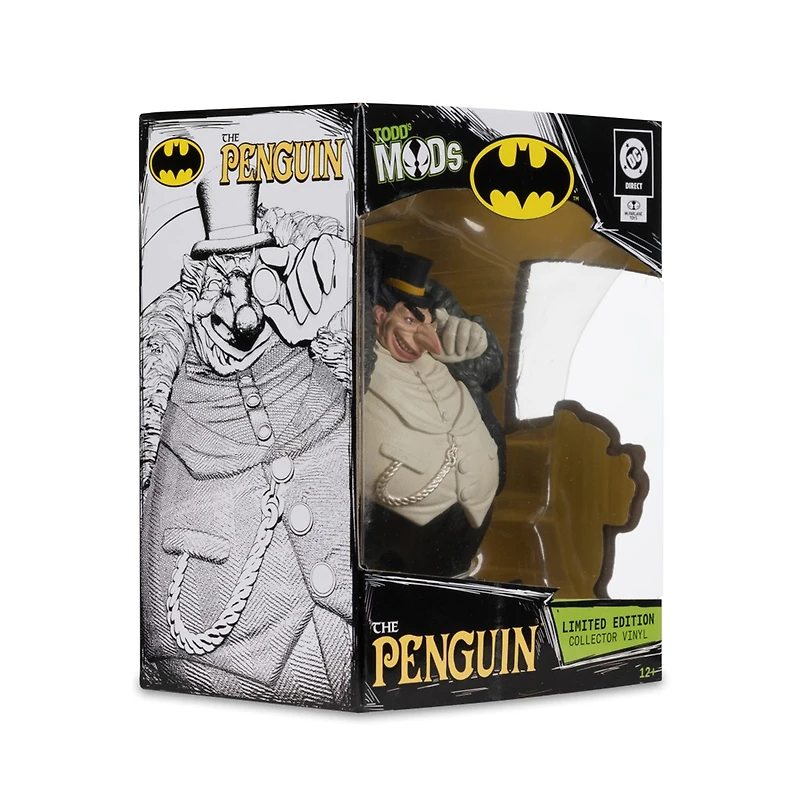 DC Direct The Penguin Limited Edition Collector Vinyl (Todd's Mods) 4.5-Inch Scale Posed Figure