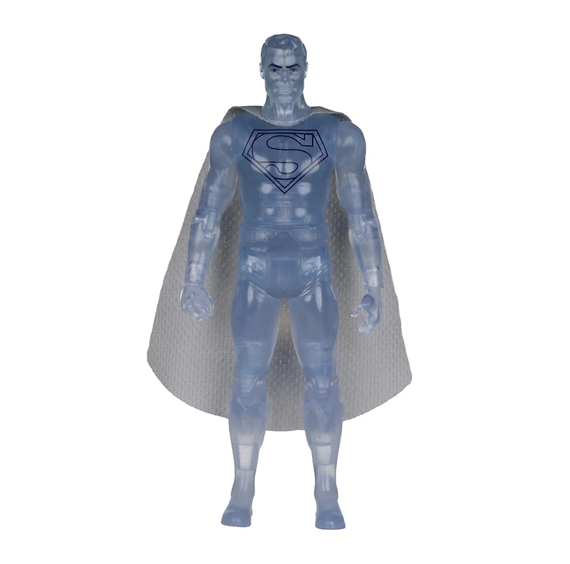 DC Retro Superman Crystalized (Super Friends) 6-Inch Action Figure McFarlane Toys Red Platinum Edition