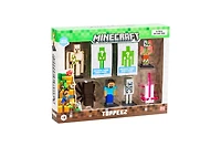 Minecraft Toppeez 8 Pack Deluxe Box – One Variation Chosen at Random