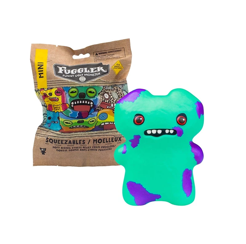 Fuggler Collectible Squishy in a  Blind Box – One Variation Chosen at Random