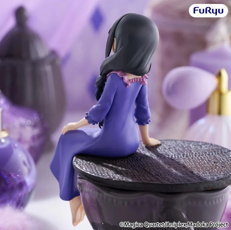 Puella Magi Madoka Magica Noodle Stopper Figure -Homura Akemi