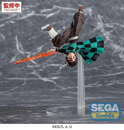 Demon Slayer Tanjiro Hinokami Kagura Setting Sun Transformation Figure