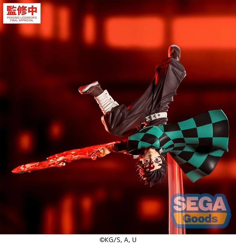 Demon Slayer Tanjiro Hinokami Kagura Setting Sun Transformation Figure