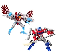 Transformers Timelines Optimus Prime and Starscream