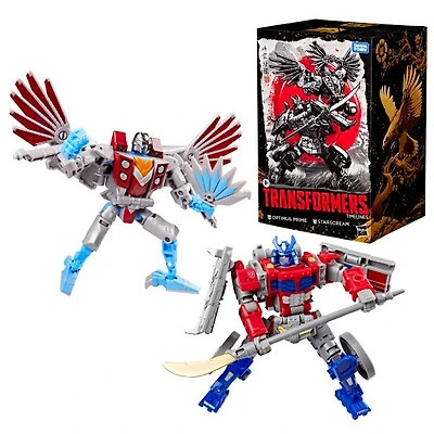 Transformers Timelines Optimus Prime and Starscream