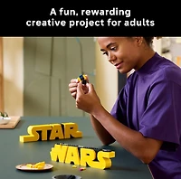 LEGO Star Wars Brick-Built Logo