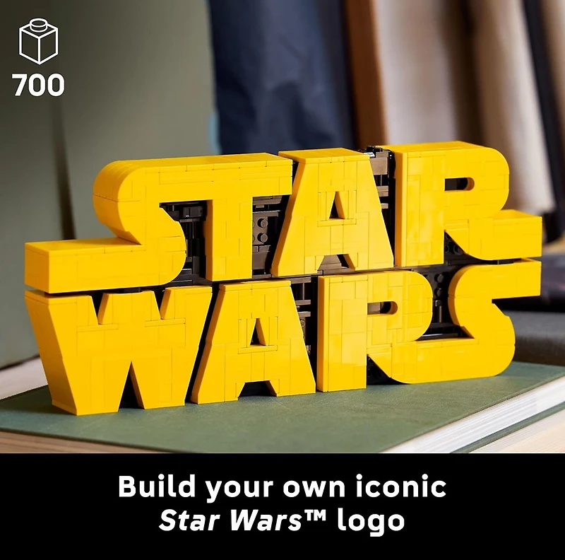 LEGO Star Wars Brick-Built Logo